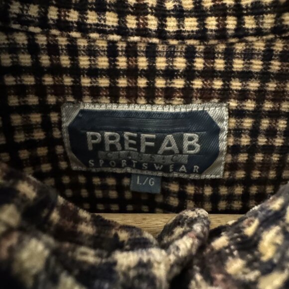 Vintage Brown Corduroy Button-down Shirt - Men's Large - Picture 2 of 2